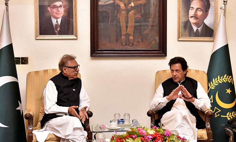 President Alvi Expresses Shock Over Imran Khan's Arrest, Deplores Use of State Machinery