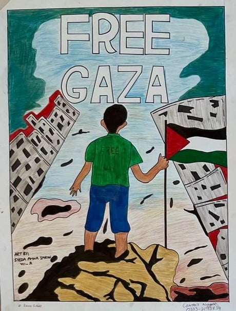 Draw your dreams for Gaza - art competition to express solidarity with Gaza