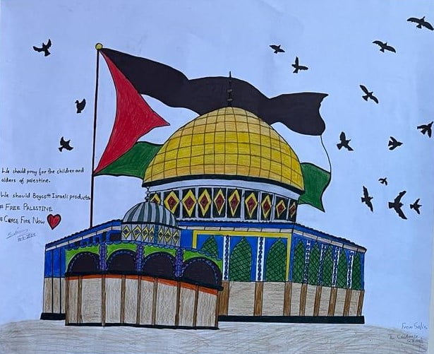 Draw your dreams for Gaza - art competition to express solidarity with Gaza