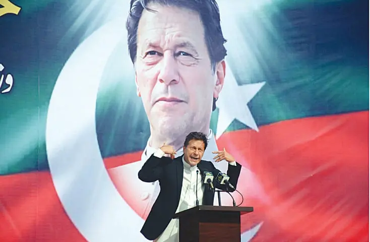 Imran Khan roars … demands Article 6 for Mandate thieves