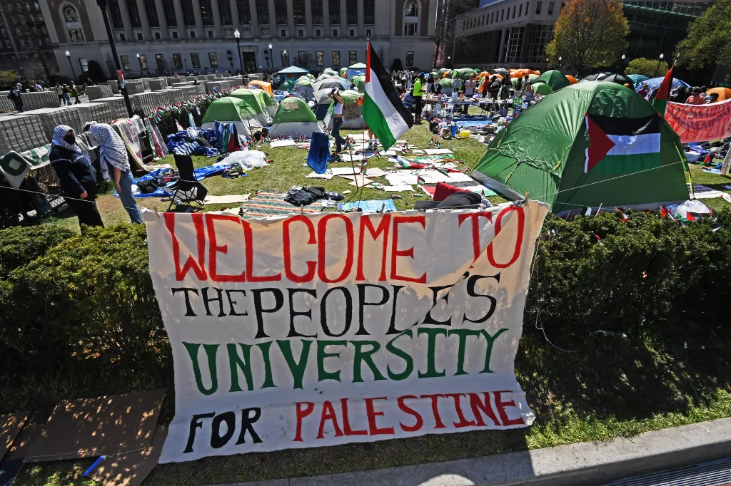 Columbia University becomes sign of resistance