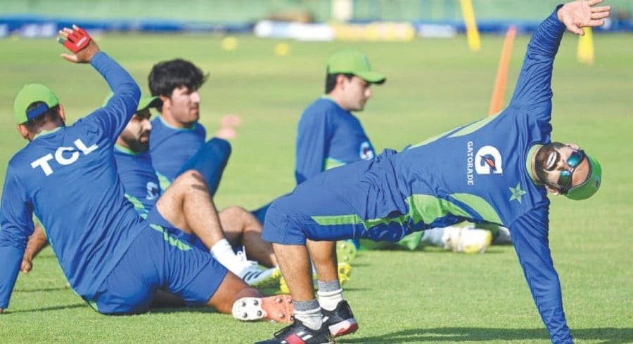 Pakistani cricketers fitness camp at kakul in full swing