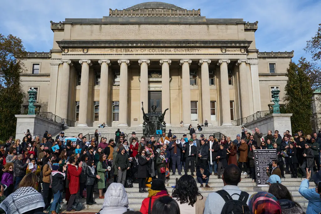 Columbia University becomes sign of resistance