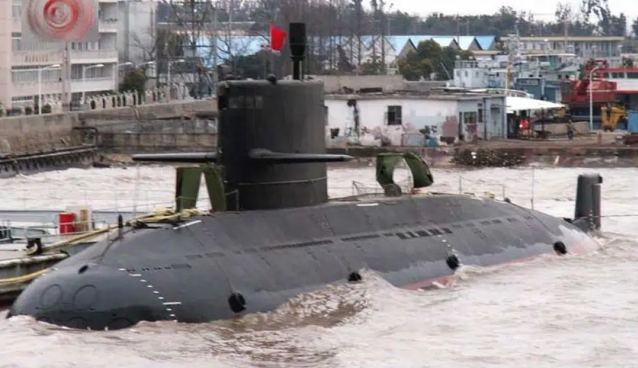 Pakistan Navy Launches First Hangor-Class Submarine In China