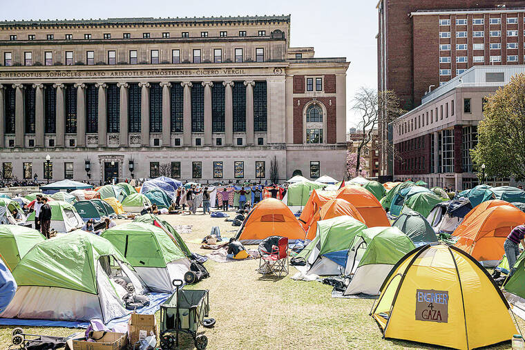 Columbia University becomes sign of resistance