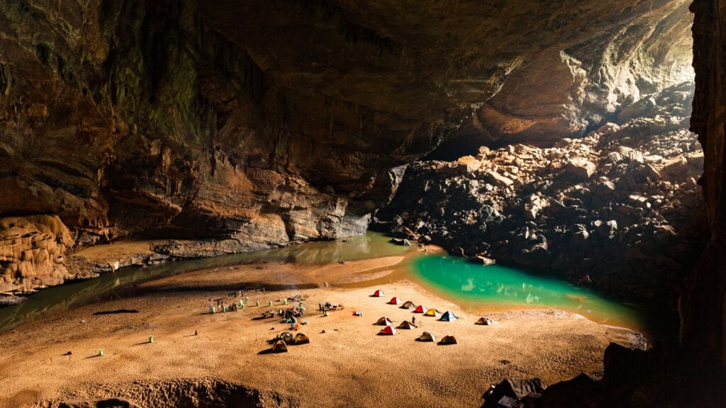 World's largest cave - Son Doong in Vietnam has its own jungle, river & climate