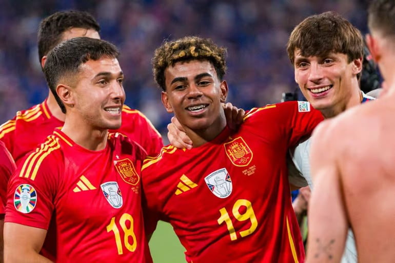 Euro semi final scorer Lamine Yamal