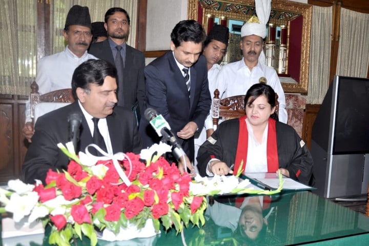 Justice Aalia Neelum Makes History as Punjab's First Female Chief Justice