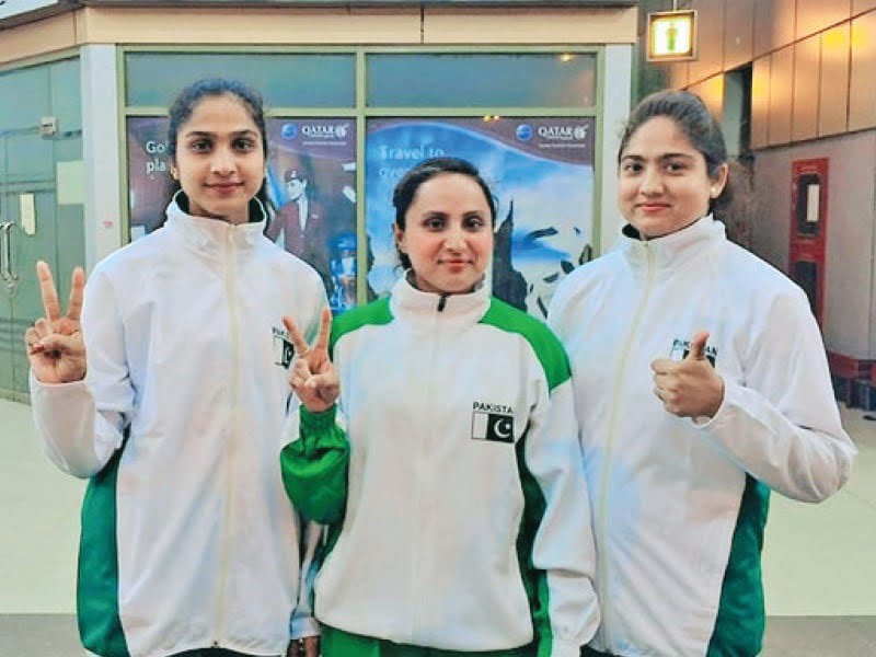 Three Pakistani Sisters Make History with Four Gold Medals in Power lifting Championship