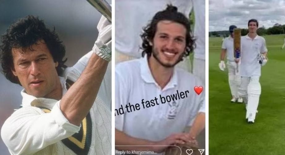 Like Father, Like Sons - Jemima Goldsmith Shares Photos of Imran Khan’s Boys Entering Cricket