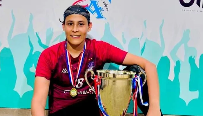 Pakistan's women Volleyball Star Earns 'Most Valuable Player' Award in the Maldives