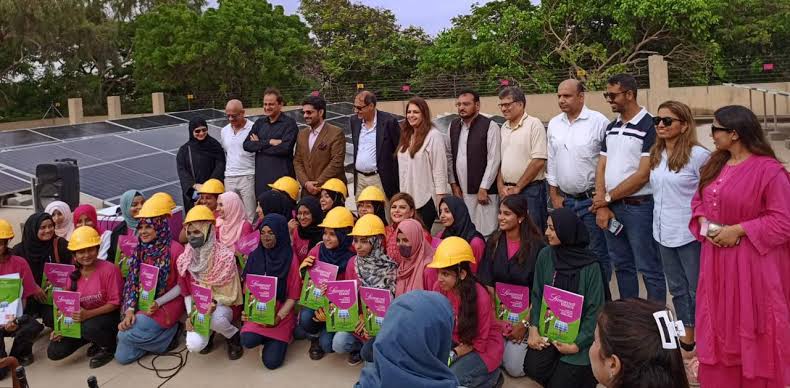 "Breaking New Ground - Pakistan’s First All - Female Team Installs Solar Roof at Karachi Orphanage"