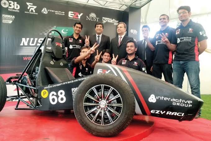 NUST Students Unveils Advanced Formula Electric Racing Car Ahead of UK Competition