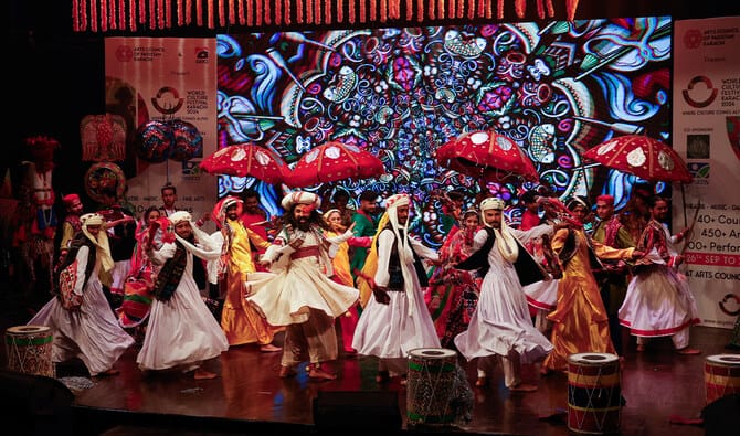 Harmony in Diversity - World Culture Festival Begins at Arts Council of Pakistan Karachi