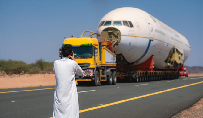 WATCH - Boeing 777 Takes an Unforgettable Road Trip from Jeddah to Riyadh