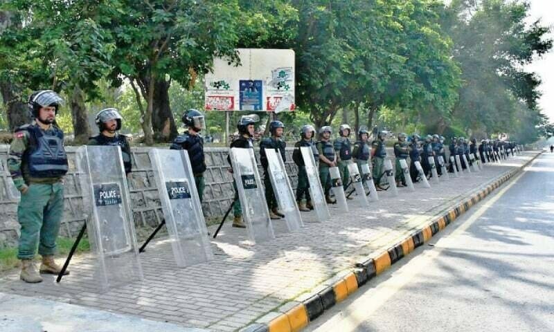 PTI Protest - Punjab Police sealed 34 entry points in Rawalpindi, Islamabad