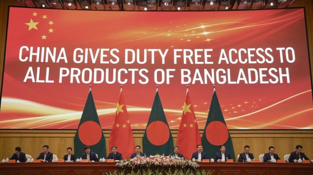 China Grants Full Duty-Free Access to Bangladeshi Products