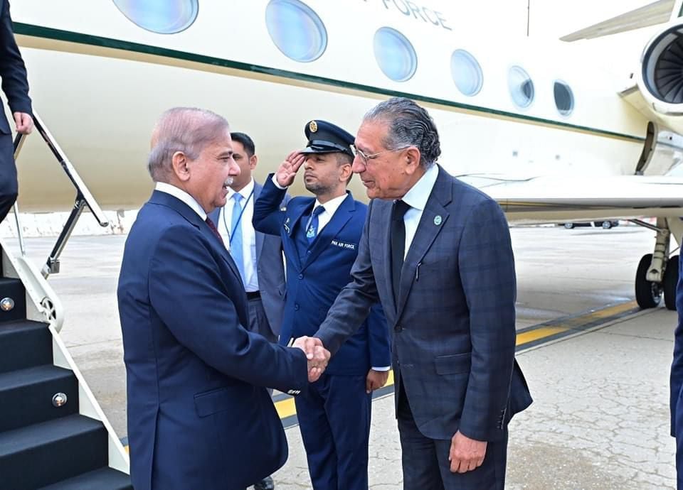 PM Shehbaz Sharif Arrives in New York for 79th UNGA Session