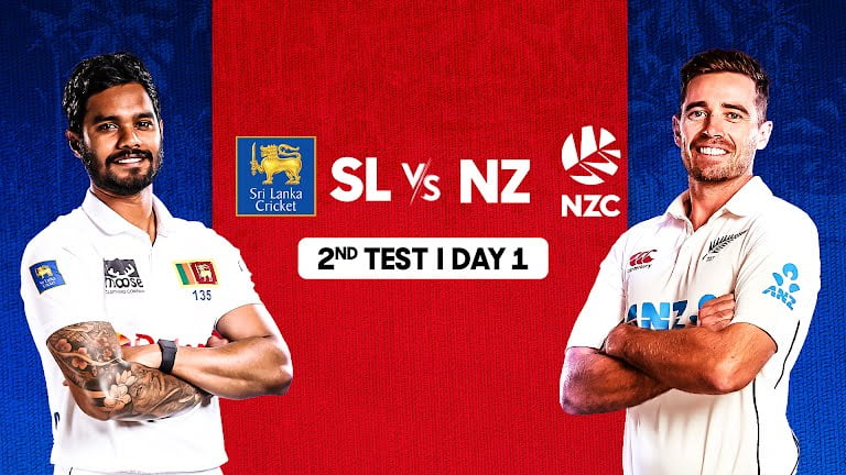 Sri Lanka vs New Zealand Series - The Battle for Galle Heats Up