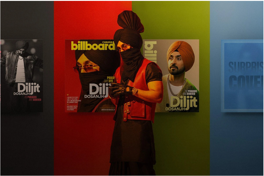 Diljit Dosanjh Becomes First South Asian Artist on Billboard Cover