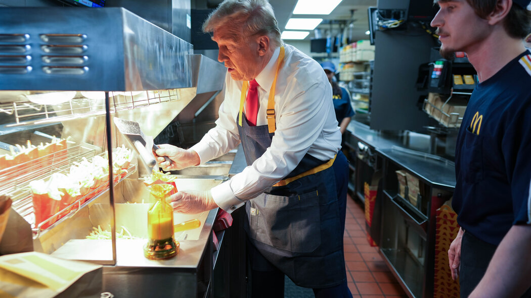 Fast Food Politics - McDonald's Takes Center Stage in Trump's Election Campaign