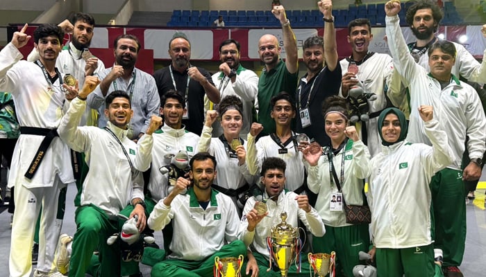 Pakistani Twin Sisters - Shine Globally with Medals at Taekwondo Championship