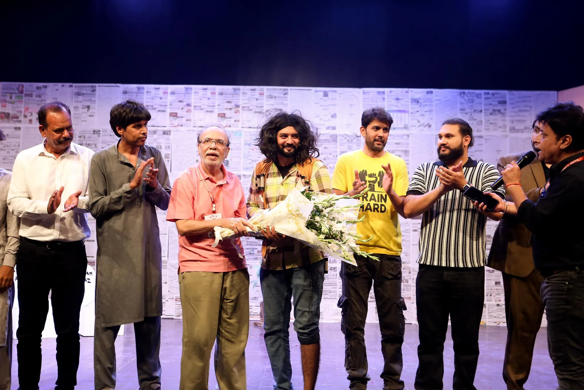 Aaj Ki Taza Khabar Captivates Audiences at World Culture Festival 2024