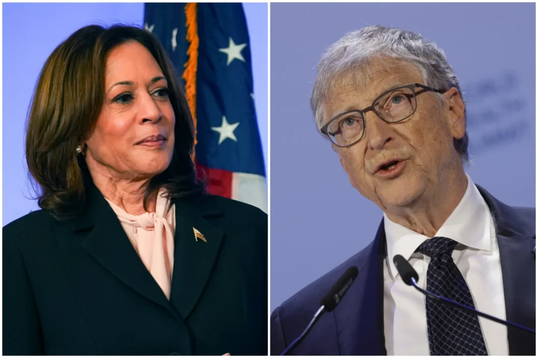 Bill Gates' $50 Million Donation Sparks Kamla Harris' Presidential Campaign