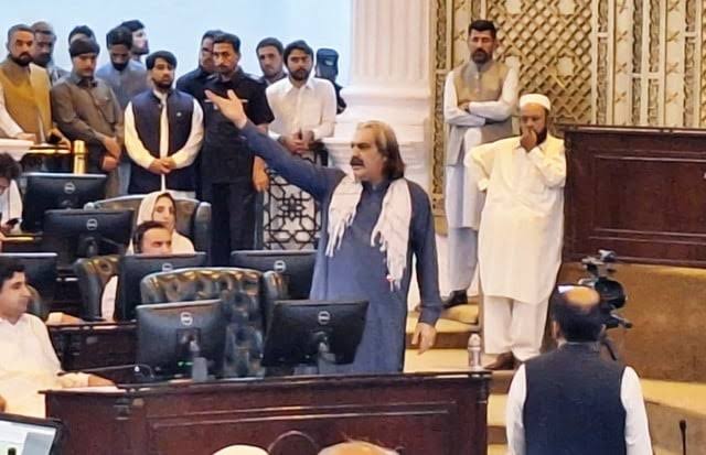 Missing No More Gandapur's Dramatic Return to KP Assembly