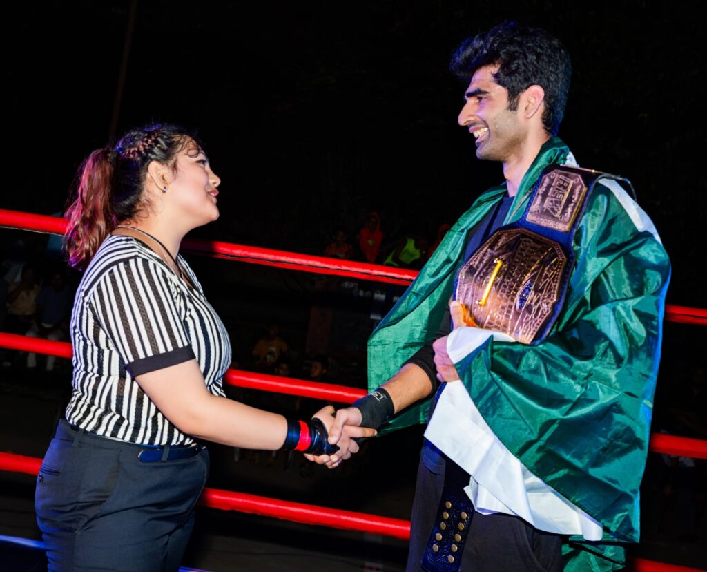 Ather Zahid Claims International Heavyweight Championship in Historic Victory