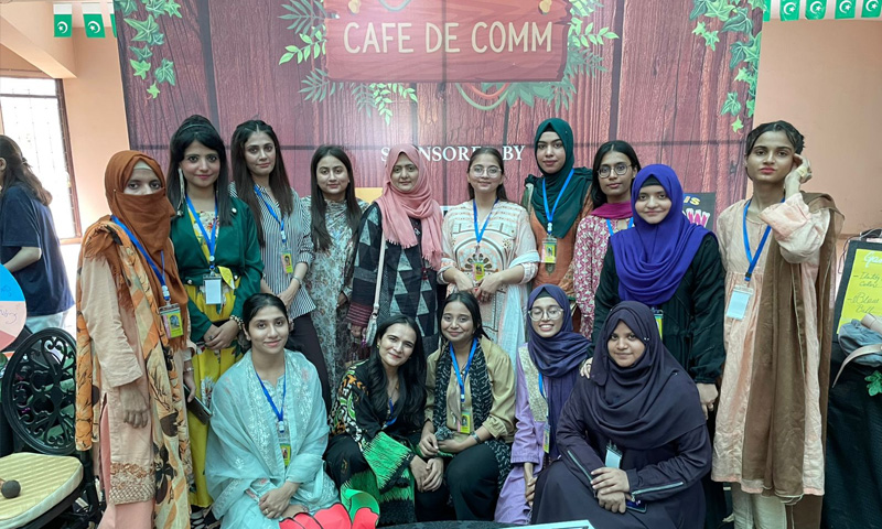 Sip, Savor, and Showcase The Launch of Café de Comm in Karachi University