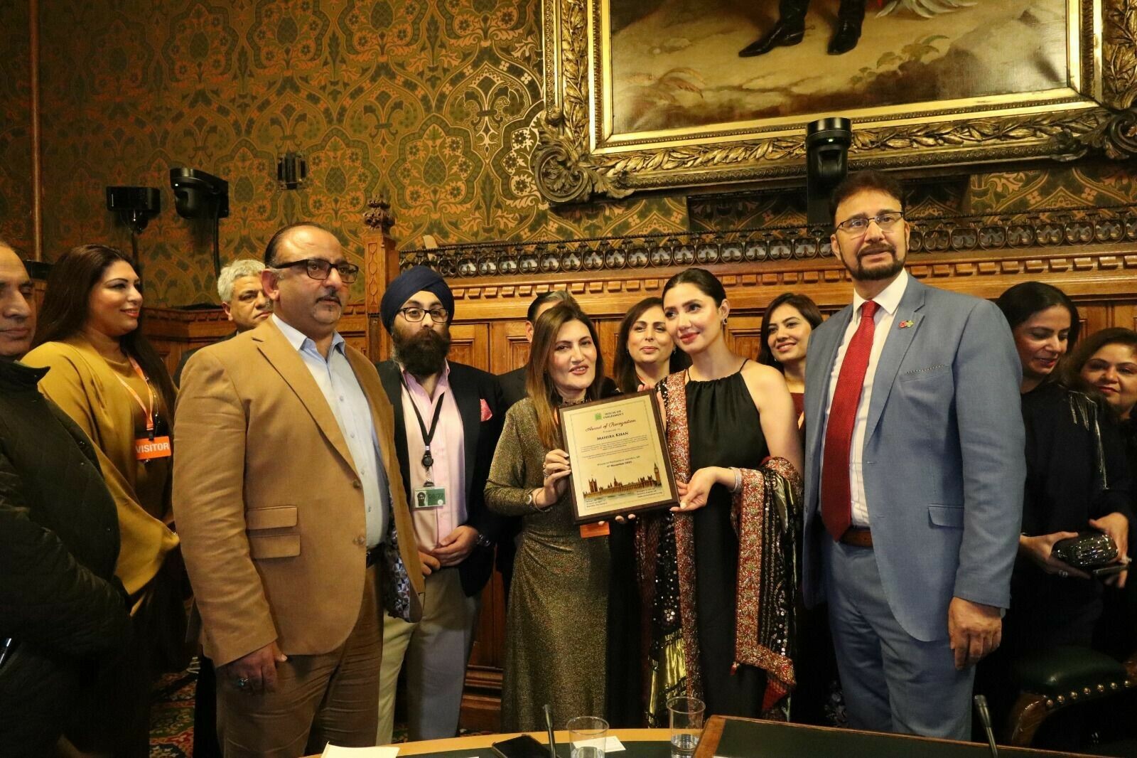 Mahira Khan Honoured by British Parliament for Cultural Contributions and Empowering Women