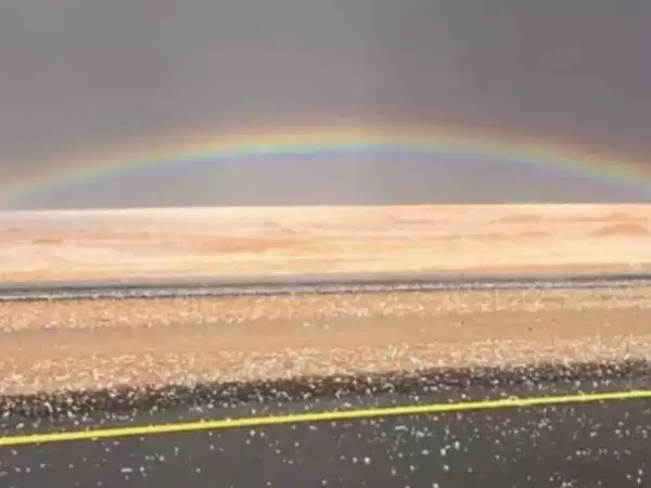 Saudi Arabia’s Desert Transforms into a Winter Wonderland with Historic Snowfall