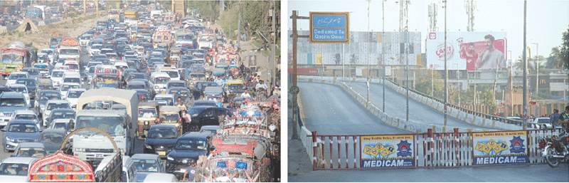 Avoid These Routes-Karachi's Traffic Overhaul Continues on Day 2 of IDEAS 2024