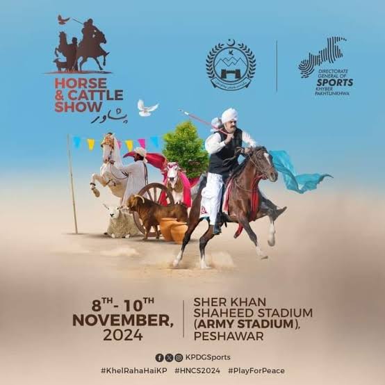 Peshawar's Grand Festival - CM Gandapur's 40 Majestic Horses Lead the Way