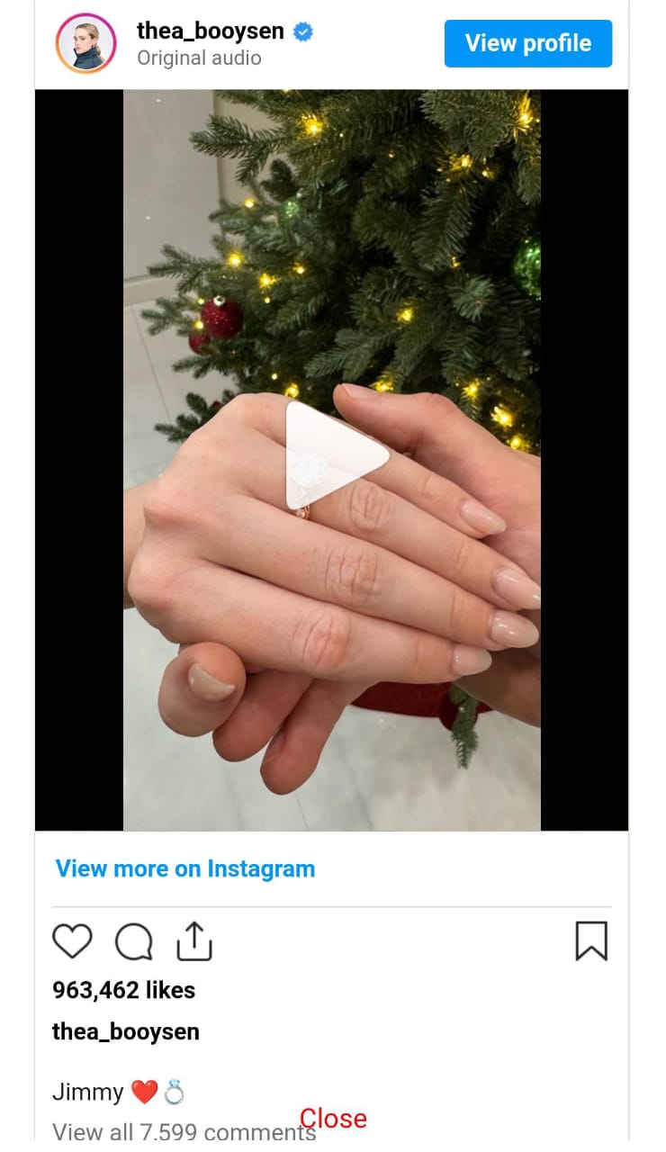 MrBeast Gets Engaged to Girlfriend Thea Boysen 1 MrBeast Gets Engaged to Girlfriend Thea Boysen