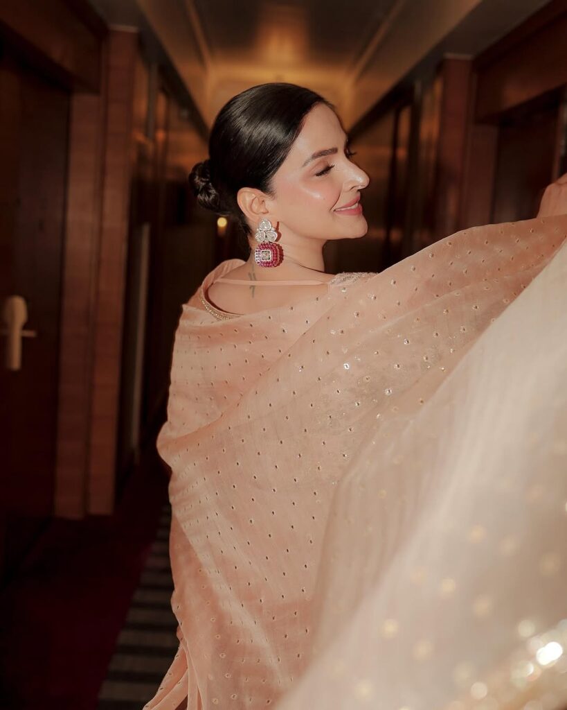 Saba Qamar Dazzles in a Stunning Sabyasachi Saree! 1 Saba Qamar Dazzles in a Stunning Sabyasachi Saree!