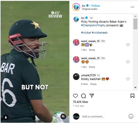 Ricky Ponting Backs Babar Azam’s Revival as Pakistan Gears Up for Champions Trophy 2025 3 Ricky Ponting Backs Babar Azam’s Revival as Pakistan Gears Up for Champions Trophy 2025