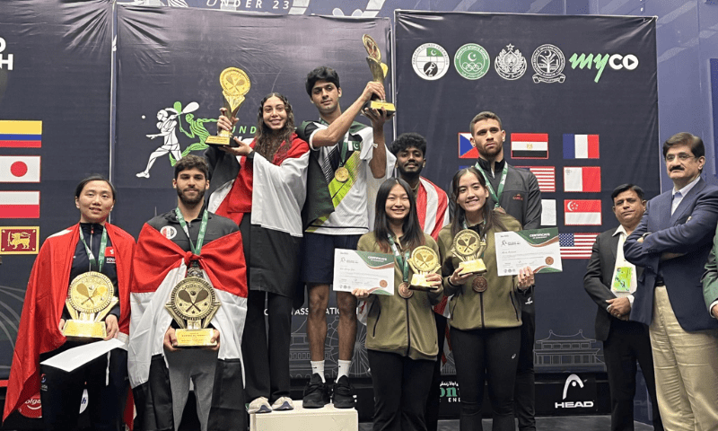 Noor Zaman Makes History;Clinches U23 World Squash Title for Pakistan in Karachi 1 Noor Zaman Makes History;Clinches U23 World Squash Title for Pakistan in Karachi