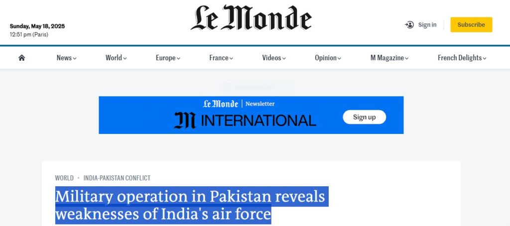 World Media Warns: Downing of Indian Rafales Sends Stark Warning to the West 3 World Media Warns: Downing of Indian Rafales Sends Stark Warning to the West