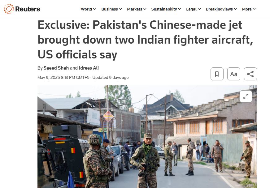 World Media Warns: Downing of Indian Rafales Sends Stark Warning to the West 4 World Media Warns: Downing of Indian Rafales Sends Stark Warning to the West