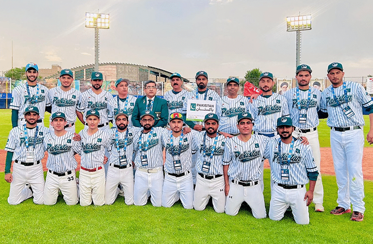 Green Shirts on Fire-Pakistan Defeats India 14-1 in Baseball Semifinal 2 Green Shirts on Fire-Pakistan Defeats India 14-1 in Baseball Semifinal