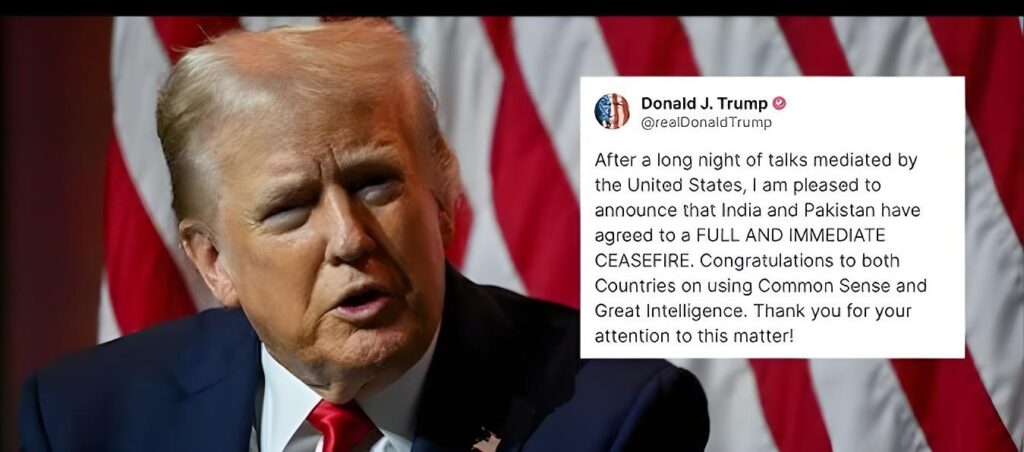 Trump's Claim About Indo-Pak Ceasefire Angers Modi Government 2 Trump's Claim About Indo-Pak Ceasefire Angers Modi Government