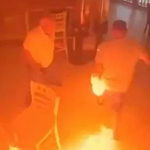 Fight over "Mayonnaise" Ends With a Massive Fire at a Café in Spain