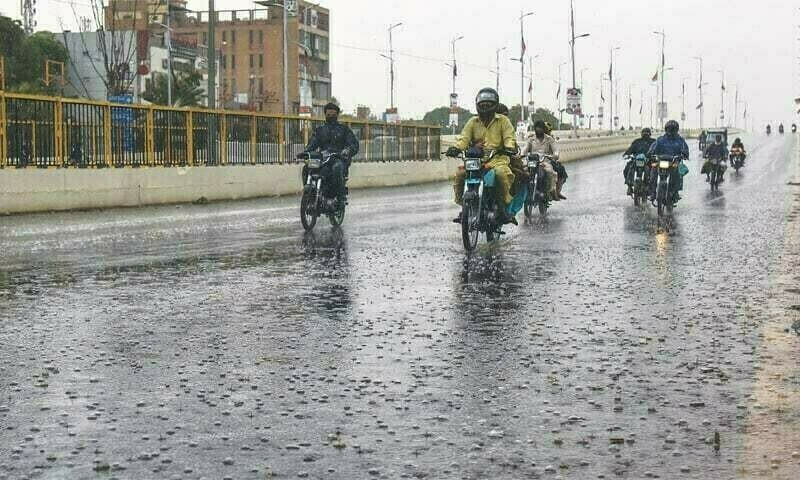 Heavy Rain Brings Relief to Karachi