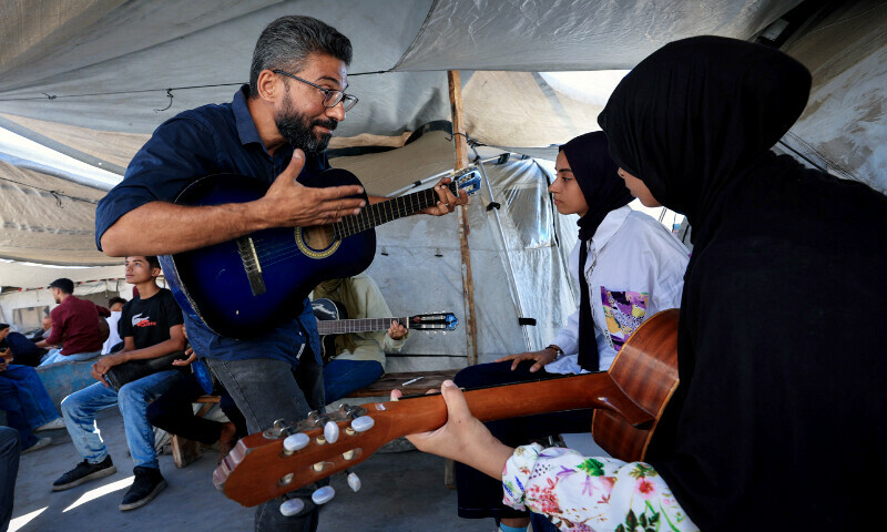 In War-Torn Gaza, Music Becomes a Beacon of Hope and Resilience”