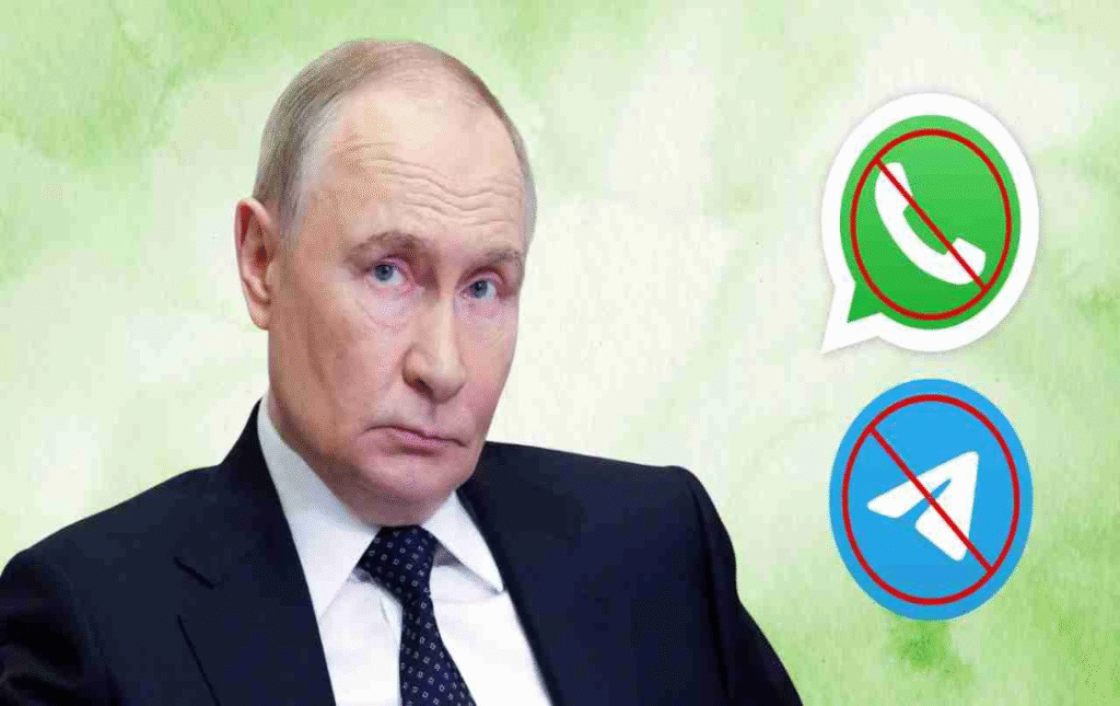 Russia Restricts WhatsApp and Teelegram Calls