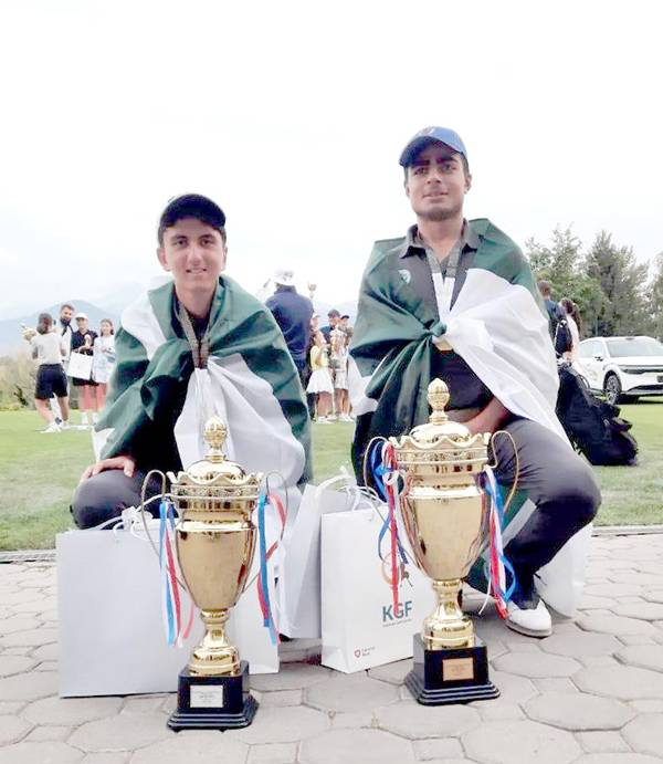 Young Pakistani Golfers Strike Gold in Kazakhstan 2 Young Pakistani Golfers Strike Gold in Kazakhstan