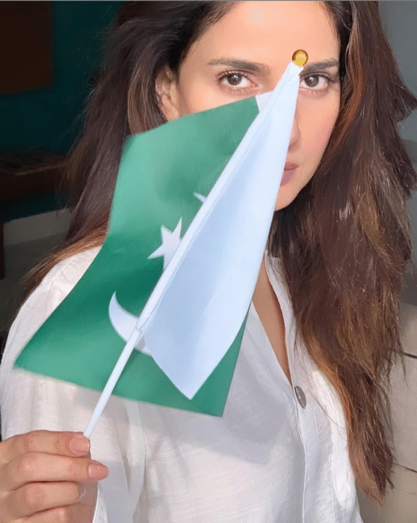 Stars in Green & White - Showbiz Shines Bright on Independence Day