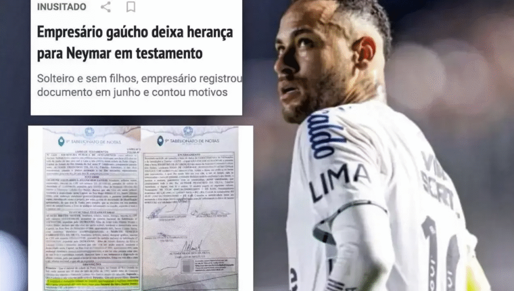 Billionaire’s Shocking Will - Neymar Named Sole Heir to $1 Billion Fortune!